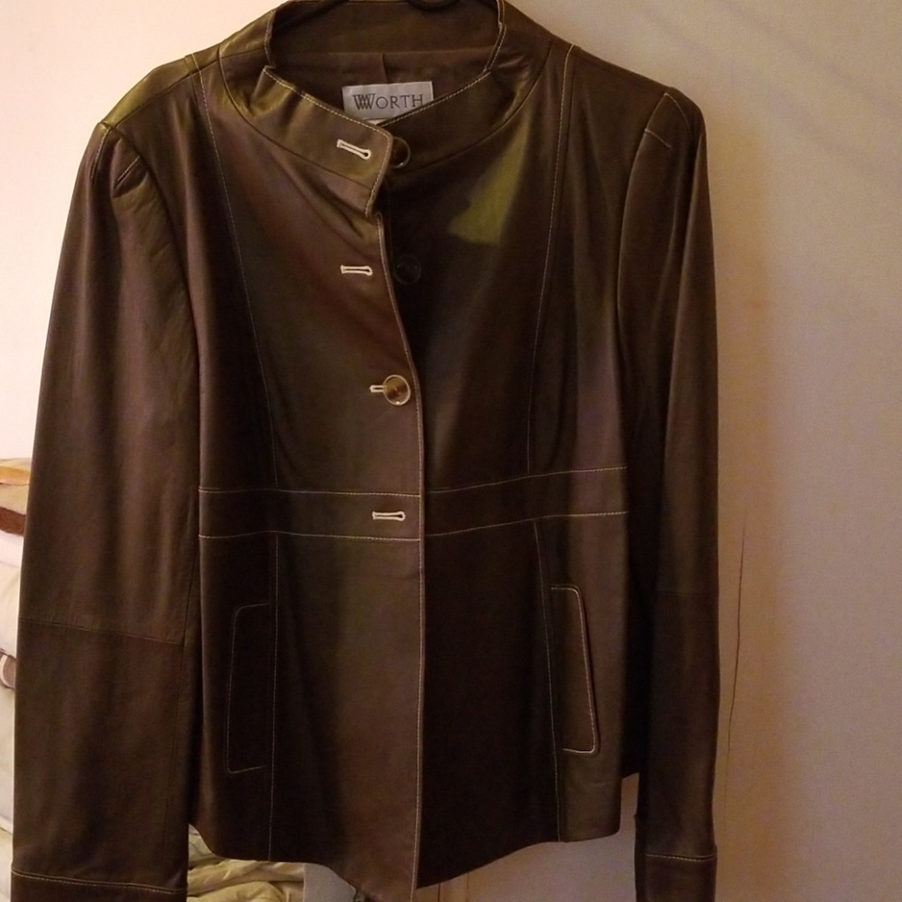 Leather jacket